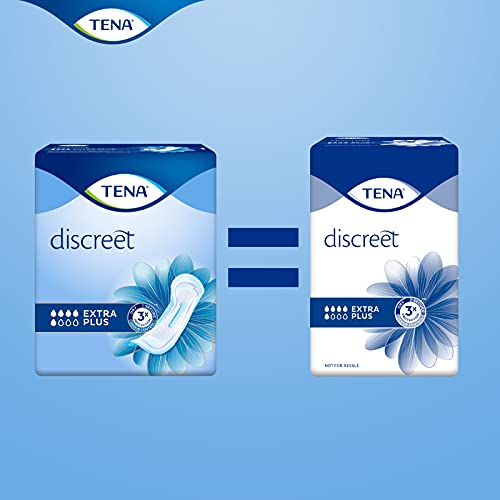 Tena Discreet Extra Plus, Compresas Incontinencia, 96 Unidades (6x16)