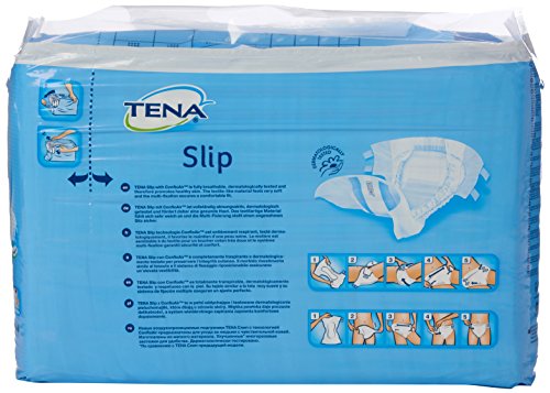 Tena Slip - Pañales, paquete de 30, color blanco