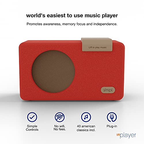 The Simple Music Player - Caja de música MP3 para Alzheimer y demencia