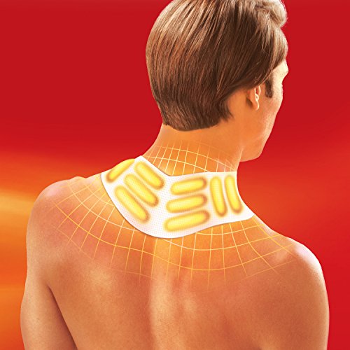 ThermaCare - Parche autocalentador, cuello y muñeca, alivio del dolor cervical, 8 horas de calor constante, caja de 6 parches cervicales