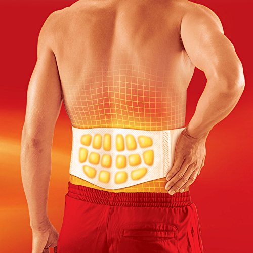 ThermaCare - Parche térmico para la espalda - Alivia el dolor de la zona lumbar - 16 h de calor constante - Caja de 4 parches