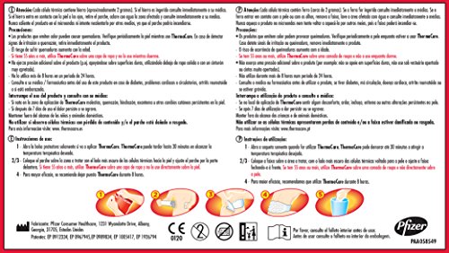 THERMACARE Parche Térmico Terapéutico - 2 parches - Para El Dolor de Cuello, Hombro y Muñeca - Alivio Prolongado del Dolor Hasta 16 Horas - Sin Medicamentos