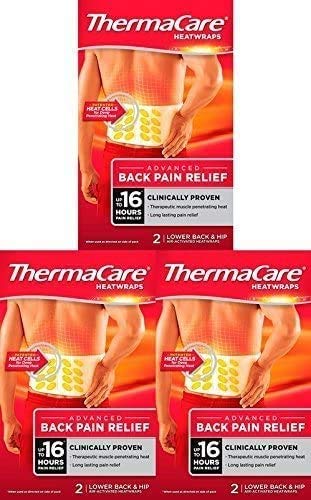 ThermaCare - Vendas calientes para la zona lumbar (3 paquetes)