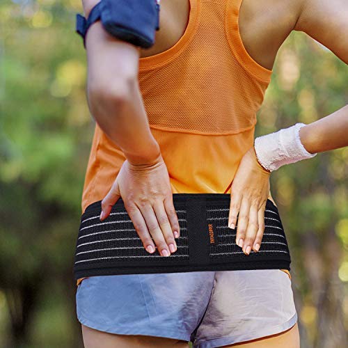 Thx4COPPER Compression Adjustable Sacroiliac Hip Waist Compression Belt, Schmerzlinderung para la parte inferior de la espalda, Schmerzlinderung en ciática, Becken, SI articulación, Anti-Slip-Unisex