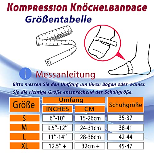 Thx4COPPER Tobillera de compresión Infused – Tobillera de silicona, soporte para tobillo, alivio del dolor, fascitis plantar, tendinitis de Aquiles, tobillera única