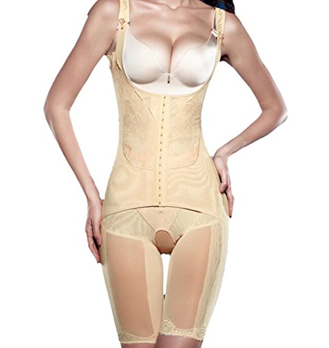 TININNA Body Faja Modeladora Reductora Full Body Shaper Sin Costuras para Recuperación Post-Parto para Mujeres.-Desnudo XXXL