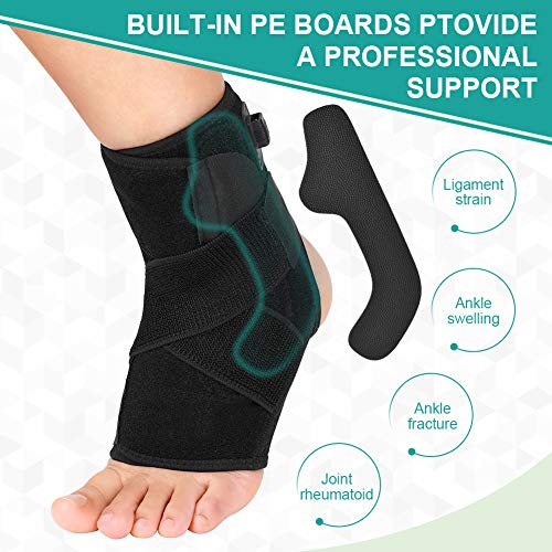 Tobillera Protectora Soporte de pies para Terapia Caliente con Controlador de 3 niveles para Estabilizar los Ligamentos, Calmar los pies Achicados, Reducir la Hinchazón