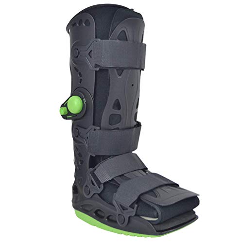 Tobilleras, Bota Walker De Fractura De Dedos Largos Y Rotos | Caminante para Recuperación, Protección Y Curación De Fracturas Después De Lesiones De Pie O Tobillo, Negro, L