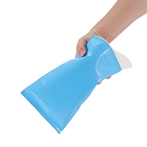 TopHGC Bolsas de orina Desechables, 10 Piezas de Inodoro portátil de Emergencia 600CC Bolsa de PIS de Gran Capacidad Mini Inodoro para tráfico de Viaje al Aire Libre Hombres Mujeres