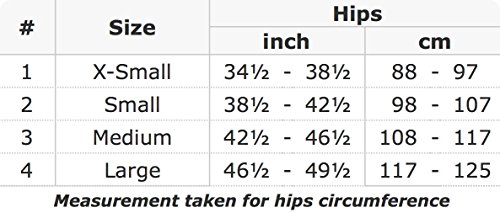 TOROS-GROUP Cinturón para Hernia Inguinal Para los Hombres - Cinturón para Hernia Crural para Mujeres - Braguero Hernia Inguinal Lado Izquierdo -Apoyo en la hernia inguinal - Left X-Small Negro