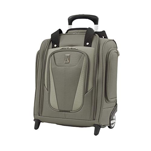 Travelpro Maxlite 5 Maleta Cabina 2 Ruedas Cabe Bajo Asiento de Avión 37x44x22 cm Blanda, Ultraligera y Resistente con Candado TSA 26 Litros Equipaje Pequeño de Viaje Avión Color Verde Garantía 5 Años