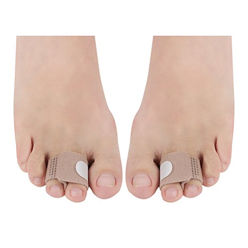 ULTNICE Corrector de dedo del pie Toe Wraps Cushioned Vendas