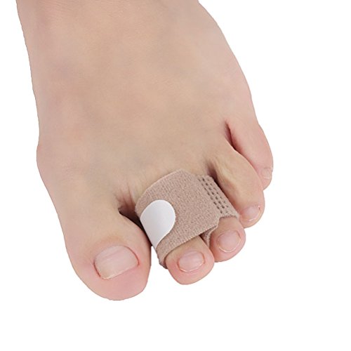 ULTNICE Corrector de dedo del pie Toe Wraps Cushioned Vendas