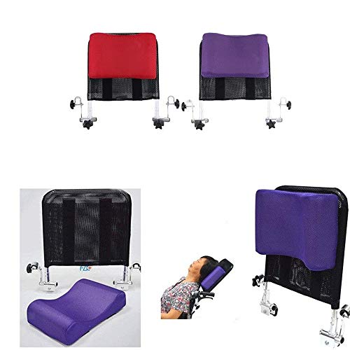 Universal Reposacabezas Para Silla De Ruedas,reposacabezas De Silla De Ruedas Portátil Ajustable Soporte Para La Cabeza Del Cuello Accesorios De Sillas De Ruedas Universales Para 16-20 Pulgadas,Black