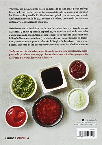 Vademecum de las salsas: Más de 750 salsas (Cocina)