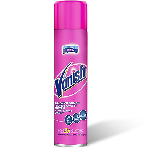 Vanish Quitamanchas para alfombras, moquetas, tapicerías y grandes superficies, formato espuma