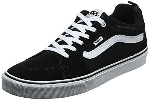 Vans Filmore Suede Canvas, Zapatillas Hombre, Black/White Iju, 43 EU