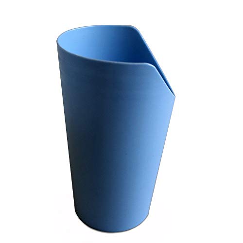 Vaso recortado, Espacio para nariz, Azul, Mobiclinic