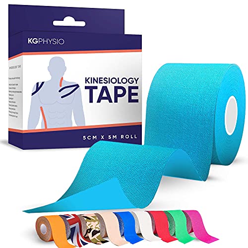 Vendaje Neuromuscular – KG | PHYSIO - Vendaje para el soporte muscular – Rollo 5cm x 5m – 11 colores disponibles!