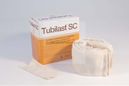 Vendaje Tubular Conformado Tubilast SC 3 D/E Media corta hasta la rodilla Caja 10 unidades