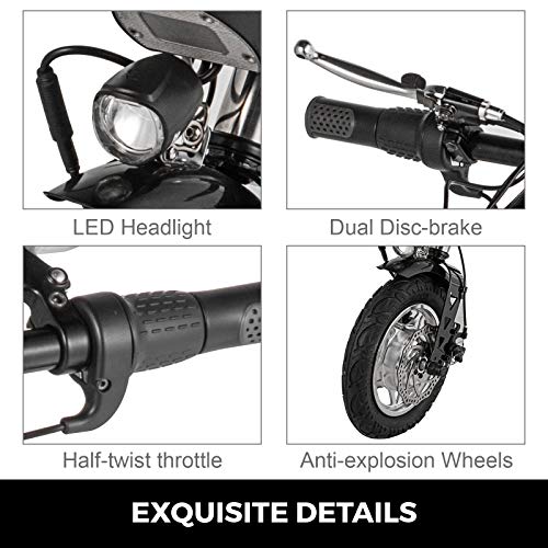 VEVOR Handbike para Silla de Ruedas 36V Kit de Conversión de Handbike Eléctrico para Silla de Ruedas 36V Adecuado para Sillas de Ruedas Deportivas Handcycle Silla De Ruedas 36V 350W