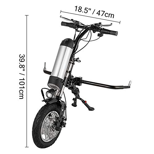 VEVOR Handbike para Silla de Ruedas 36V Kit de Conversión de Handbike Eléctrico para Silla de Ruedas 36V Adecuado para Sillas de Ruedas Deportivas Handcycle Silla De Ruedas 36V 350W