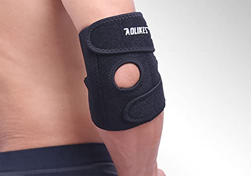 Vintree Codera Deportivas Codera Tendinitis con Estabilizadores Dobles de Resortes Codo Golf Ajustable Codo Tenista Compresión de Codo para Esguince Artritis Codera Epicondilitis Alivio del Dolor