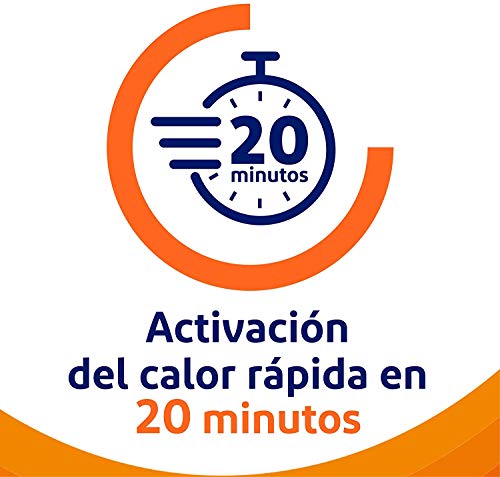 VoltaTermic, Parches de Calor, Alivio del Dolor 24 Horas, sin Medicamentos, 4 Parches Semicirculares