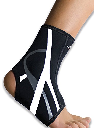 Vulkan Kinesio Tobillera, Hombre, Negro, L