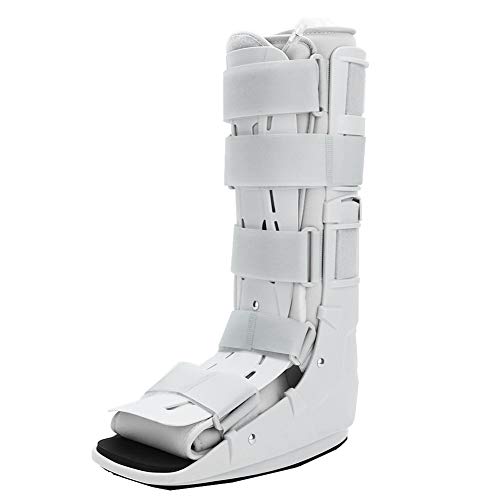 Walker Brace, Zapatos De Senderismo Neumáticos De Espuma Para Reparación De Fracturas Soporte De Correa De Tobillo Ortesis De Pie Ortesis De Férula Plantar Para Lesiones De Tobillo Y Pie(L)