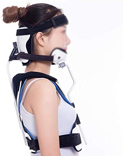 WANGPP Cervical torácica Lumbar Tronco, Desmontable del Apoyo Trasero Ortesis Ayuda a estabilizar y prevenir el Movimiento o rotación de la Cabeza y Cuello en el Pecho 10.17