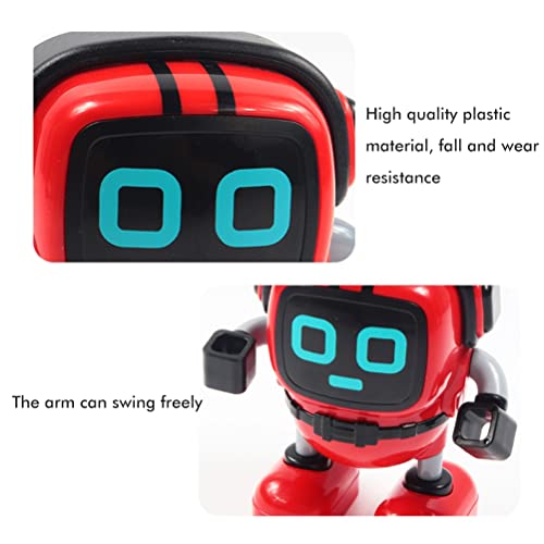 WBTY DIY Robot Gyro Toy Mini Robot Pull Back Inercia Spinning Top Puzzle Robot Educación Temprana Juguete Niños El Brazo Puede Moverse Paseo Niños Niños Niños Regalos De Cumpleaños