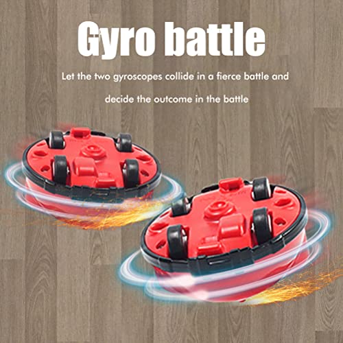 WBTY DIY Robot Gyro Toy Mini Robot Pull Back Inercia Spinning Top Puzzle Robot Educación Temprana Juguete Niños El Brazo Puede Moverse Paseo Niños Niños Niños Regalos De Cumpleaños