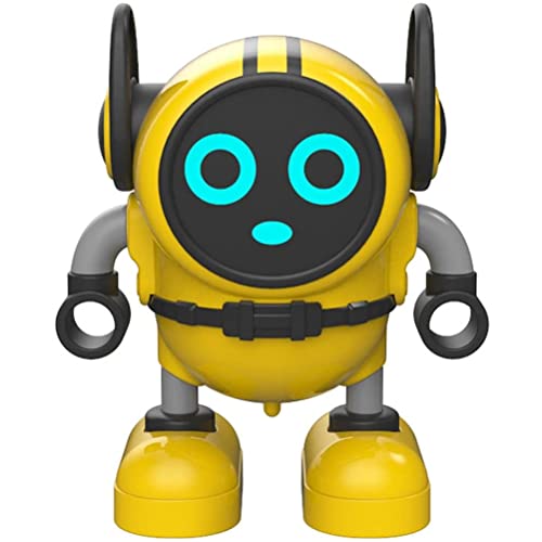 WBTY DIY Robot Gyro Toy Mini Robot Pull Back Inercia Spinning Top Puzzle Robot Educación Temprana Juguete Niños El Brazo Puede Moverse Paseo Niños Niños Niños Regalos De Cumpleaños