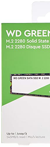 Western Digital WD Green - Internal SSD M.2 SATA, 120 GB - WDS120G2G0B