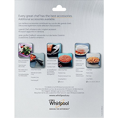 Whirlpool AVM190 Alrededor Azul, Plata 1pieza(s) - Plato (Alrededor, Azul, Plata, 22 cm, 1 pieza(s))