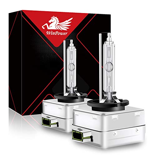 WinPower D3S 35W Xenon Bombillas Faro Bixenón Lampara HID Kit 12V - 24V Coche 6000K Blanco Xtreme Vision (2 Lamparas)