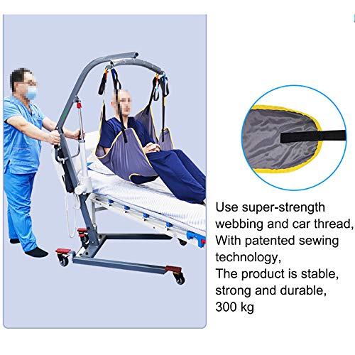 WLKQ Cinturón de Transferencia médica de elevación - Grúa de Paciente - Paciente Cinturón De Transferencia para Bariátrico, Enfermería,Anciano, Discapacitado, Cuerpo Completo Y Postrado En Cama