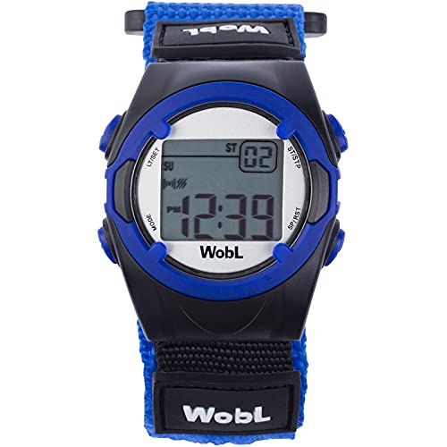 WobL - Azul 8 Alarm Reloj Recordatorio Vibratorio