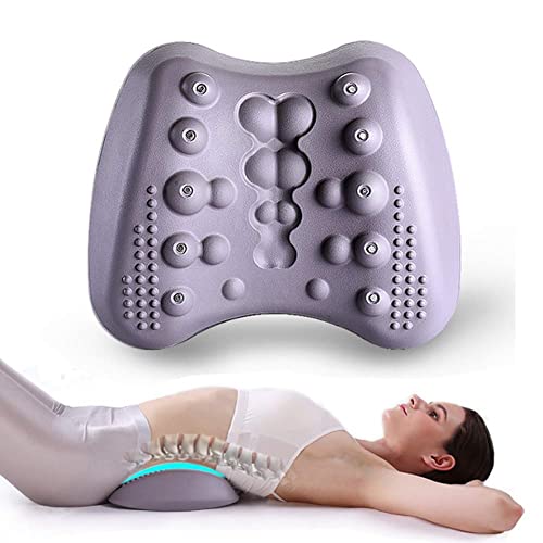 WPHGSin Masaje eléctrico Almohada de la Camilla de Espalda Baja for el Dolor de Dolor Lumbar crónico y Dolor Muscular del Cuello