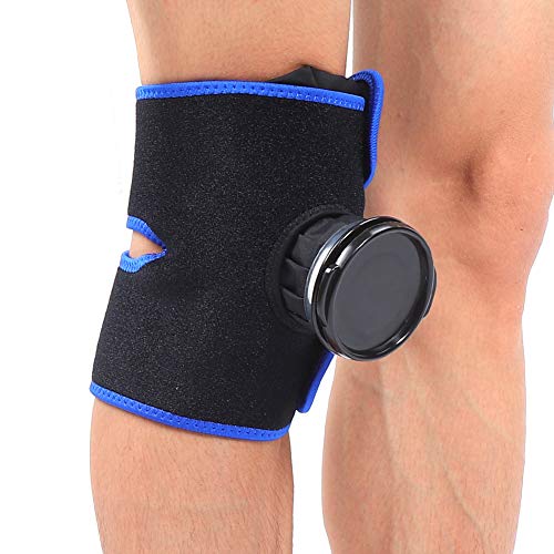 Wytino Paquete de Hielo para la Rodilla, frío/Calor Gel Compresión Brace Soporte Correa Se Utiliza para la Artritis Dolor Lesión atlética Osteoartritis Mujeres Hombres Deportes