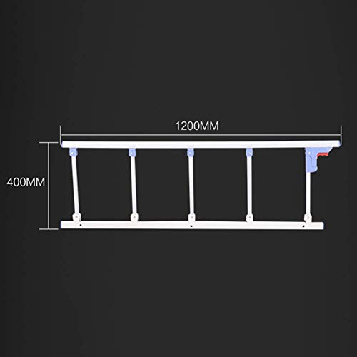 XD Panda Parque Infantil Cama, riel de Seguridad, protección Lateral para Personas Mayores, Adultos y Asas para discapacitados, barandilla de Cama Plegable, Barra de Parachoques portátil de Metal par