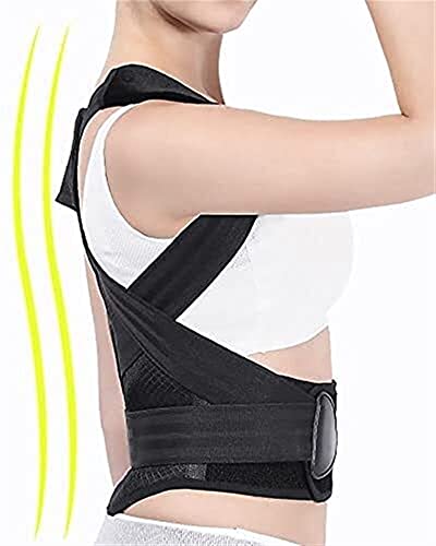 XFYJR Corrector De Postura De Espalda, Corrección De Postura Lumbar De Espalda De Columna Vertebral, Compresión Ajustable Y Transpirable, Modelador De Cuerpo De Corsé (Tamaño : XL)