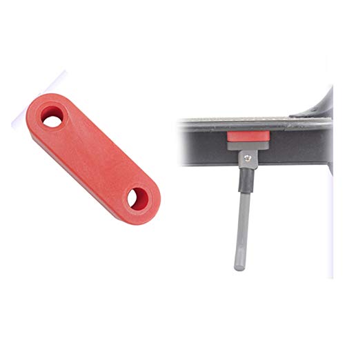 XIAOFANG En Forma for Xiaomi MIJIA M365 Cola Pro Scooter eléctrico Accesorios Guardabarros Trasero Soporte Plantilla ortopédica de la Manga del cojín Rojo Accesorios (Color : Red)