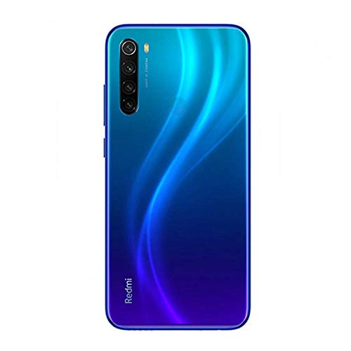 Xiaomi Redmi Note 8 - Smartphone de 6.3" FHD+ (Snapdragon 665 Octa Core, 4 GB RAM, 64 GB ROM, cámara trasera cuádruple de 48 MP, batería de 4000 mAh) Neptune Blue