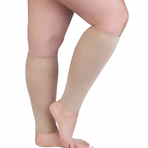 YANI Medias de compresión de talla grande para hombres y mujeres, medias de compresión para venas varicosas, medias de compresión médicas transpirables, calcetines de vuelo para correr,deportes