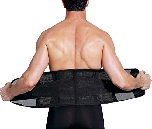 YeeHoo Respirable Waist Trimmer Faja Hombres y Mujeres Abdomen Adelgazar Cintura Cinturón Ajuste Lumbar y Soporta, Corrector de Postura y Rehabilitación de Dolor y Lesiones