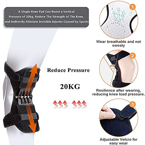 YNITJH Rodillera Ortopedica,Knee Active Rodillera Rodilleras Deportivas,Tendon Brace Band Pad para Hombres y Mujeres Deportes Senderismo Escalada Entrenamiento Sentadilla Reduce Dolor