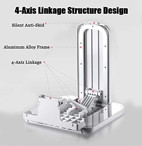 YOVYO Taburete De Baño con Asiento De Ducha Abatible De Pared Apto para Discapacitados Y Personas Mayores con Movilidad Reducida, Carga Máxima 220 Kg, Blanco