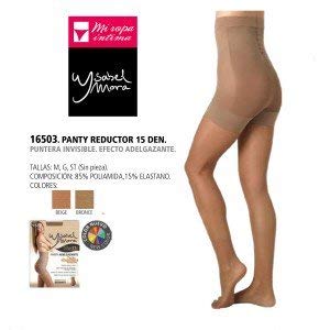 YSABEL MORA - PANTY REDUCTOR YSABEL MORA 16503 (bronce, ST)